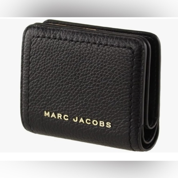 NWT Marc Jacobs Black Leather Wallet - Picture 1 of 7